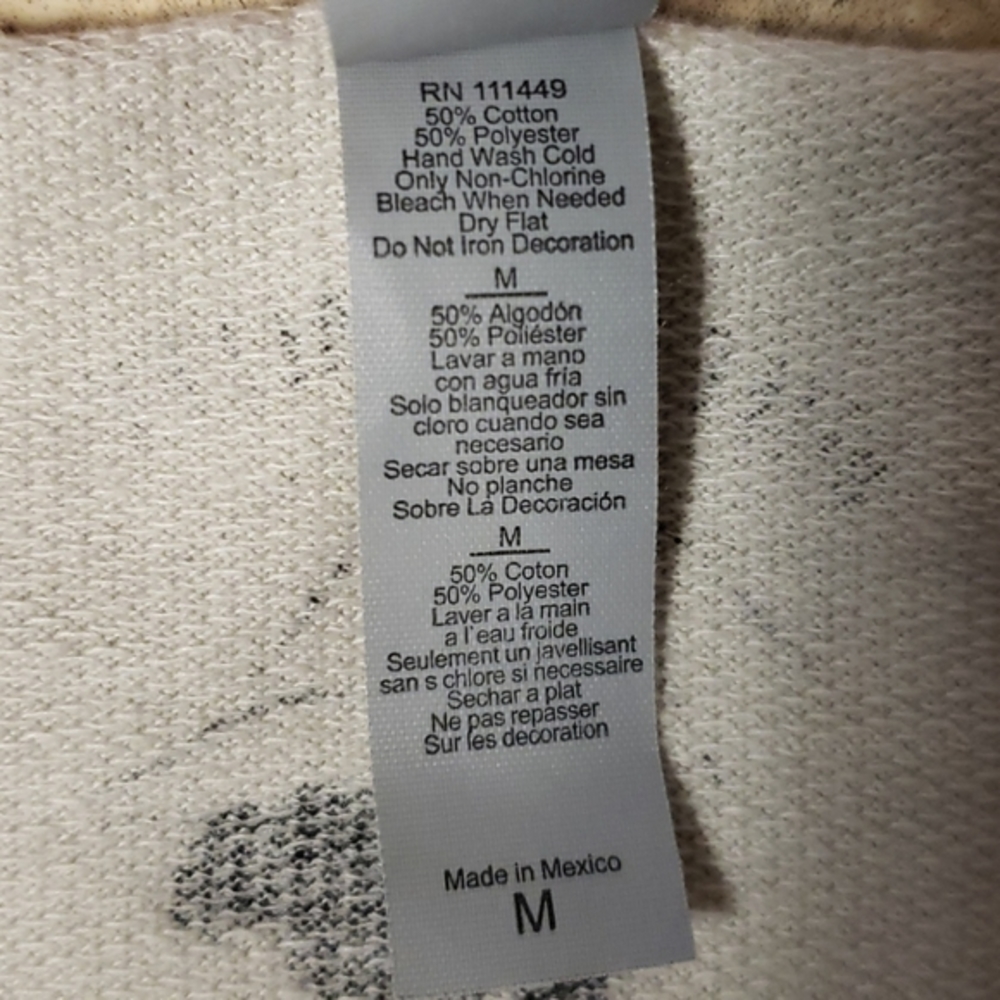 Next Level Apparel White Bee Kind Sweatshirt - Picture 8 of 8